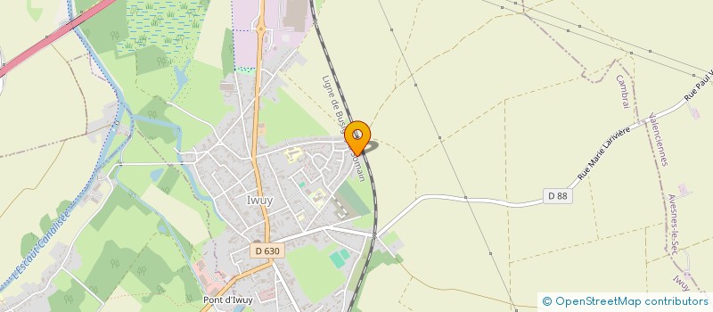 localisation de l'entreprise MADAME CASSANDRA BRISSON  IWUY