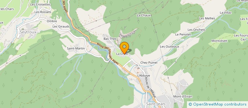 localisation de l'entreprise MADAME CASSANDRA BROWN  SAINT-JEAN-D'AULPS