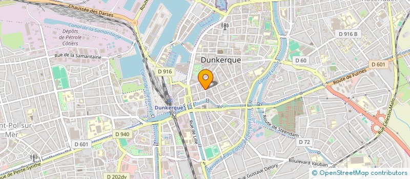 localisation de l'entreprise MADAME CASSANDRA CANIGLIA à DUNKERQUE
