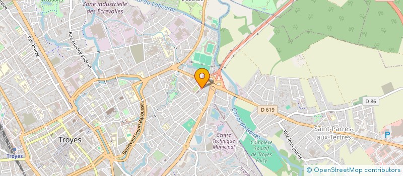 localisation de l'entreprise MADAME CASSANDRA CAPRE  TROYES