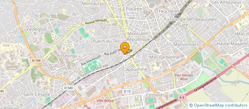 localisation de l'entreprise MADAME CASSANDRA CHOFFLET  NIMES