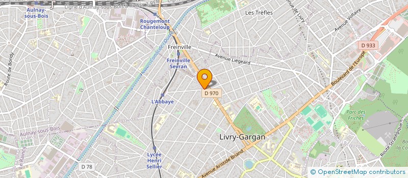 localisation de l'entreprise MADAME CASSANDRA CODRON  LIVRY-GARGAN