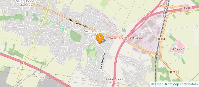 localisation de l'entreprise MADAME CASSANDRA DE CARVALHO  SAINT-LAURENT-DE-MURE