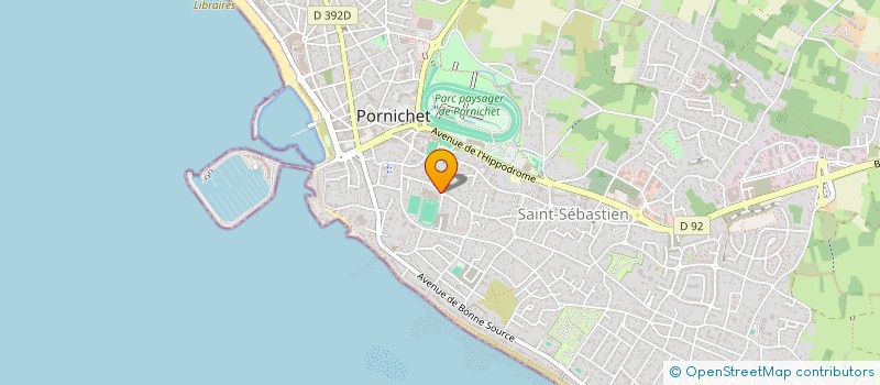 localisation de l'entreprise MADAME CASSANDRA DE GUEROULT D AUBLAY  PORNICHET