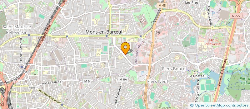 localisation de l'entreprise MADAME CASSANDRA DECLERCQ  MONS-EN-BARUL