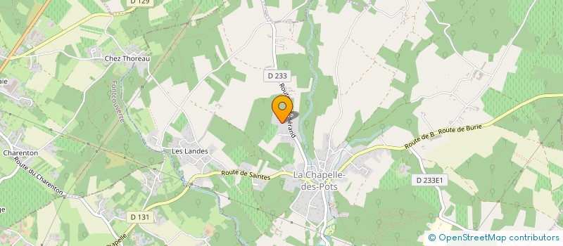 localisation de l'entreprise MADAME CASSANDRA DELFOUR  LA CHAPELLE-DES-POTS