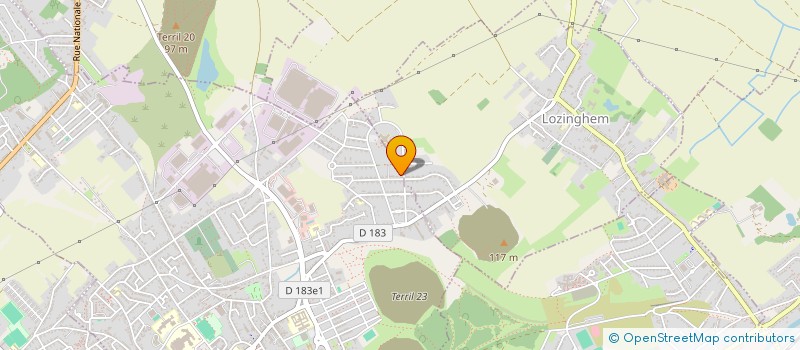 localisation de l'entreprise MADAME CASSANDRA DELOBELLE  AUCHEL