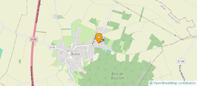 localisation de l'entreprise MADAME CASSANDRA DEMANET  BOURLON