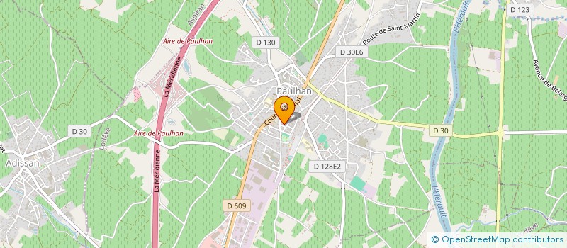 localisation de l'entreprise MADAME CASSANDRA DESAGE  PAULHAN