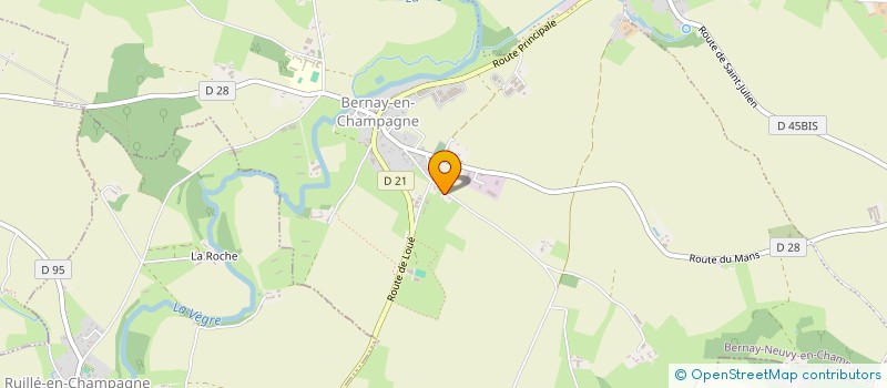 localisation de l'entreprise MADAME CASSANDRA DESCHAMPS  BERNAY-NEUVY-EN-CHAMPAGNE