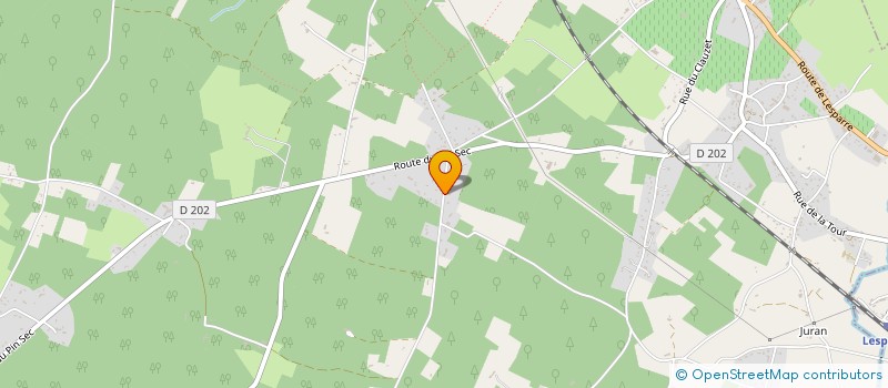 localisation de l'entreprise MADAME CASSANDRA DOURTHE  GAILLAN-EN-MEDOC