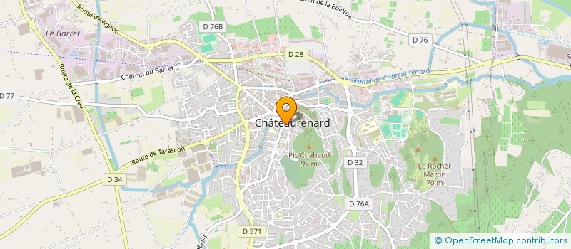 localisation de l'entreprise MADAME CASSANDRA DRUART à CHATEAURENARD