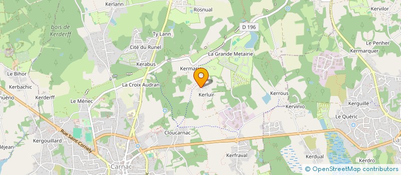 localisation de l'entreprise MADAME CASSANDRA DUBURCQ  CARNAC