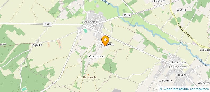 localisation de l'entreprise MADAME CASSANDRA DUCHE  COULGENS