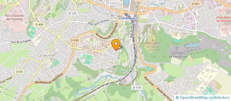 localisation de l'entreprise MADAME CASSANDRA DUPREY  CHERBOURG-EN-COTENTIN