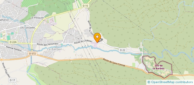 localisation de l'entreprise MADAME CASSANDRA DURAND  PERTUIS