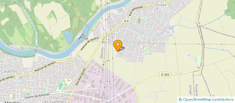 localisation de l'entreprise MADAME CASSANDRA DUVALET  JONAGE