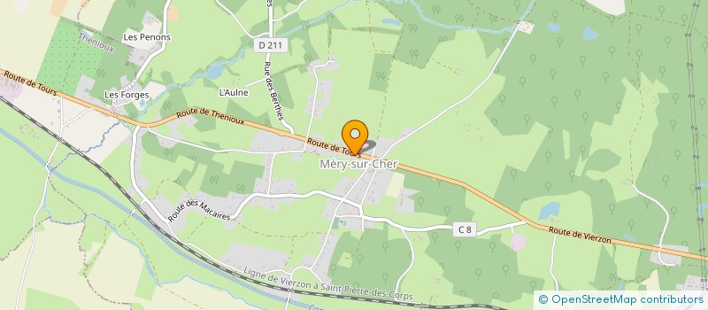 localisation de l'entreprise MADAME CASSANDRA ELEDUT  MEREAU