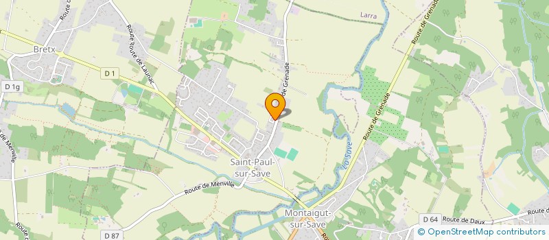localisation de l'entreprise MADAME CASSANDRA FERRASSE à SAINT-PAUL-SUR-SAVE