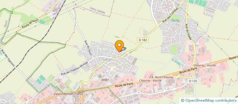 localisation de l'entreprise MADAME CASSANDRA FERREIRA  PRAHECQ