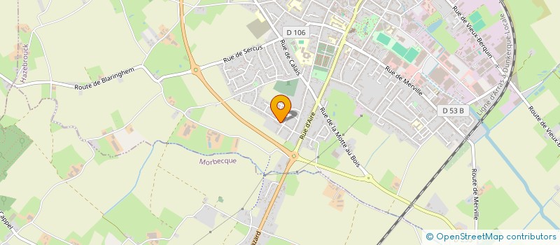 localisation de l'entreprise MADAME CASSANDRA GAILLEZ  SAINT-POL-SUR-TERNOISE