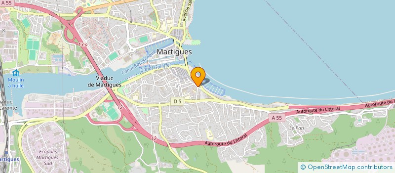 localisation de l'entreprise MADAME CASSANDRA GARCIA à MARTIGUES