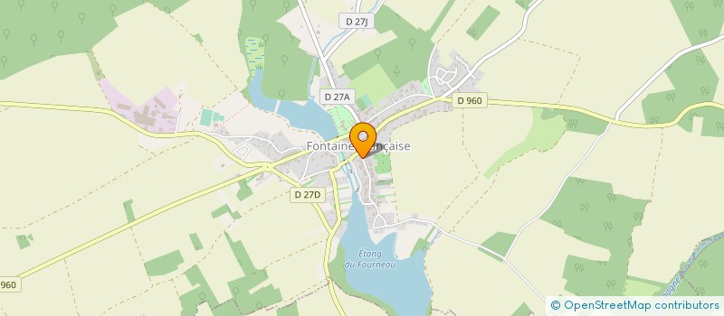 localisation de l'entreprise MADAME CASSANDRA GAVEAU  FONTAINE-FRANCAISE