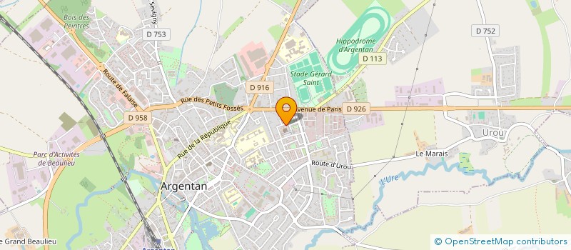 localisation de l'entreprise MADAME CASSANDRA GENESTE  VERNEUIL-SUR-VIENNE