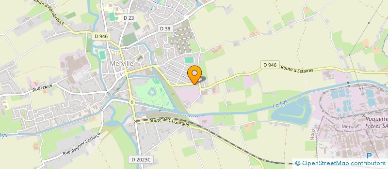 localisation de l'entreprise MADAME CASSANDRA GIRAULT  MERVILLE