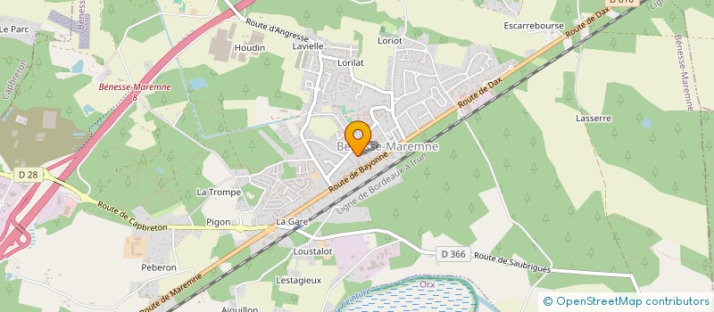 localisation de l'entreprise MADAME CASSANDRA GONCALVES à BENESSE-MAREMNE
