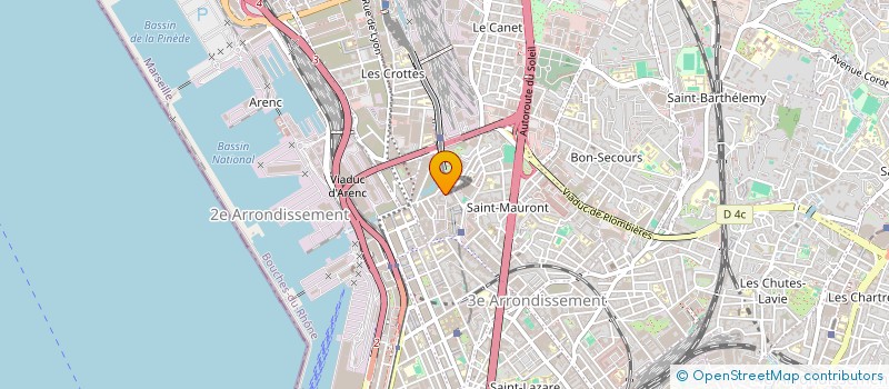 localisation de l'entreprise MADAME CASSANDRA GRENET à MARSEILLE