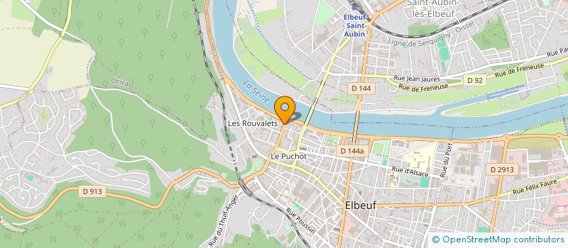 localisation de l'entreprise MADAME CASSANDRA GRIEU  ELBEUF