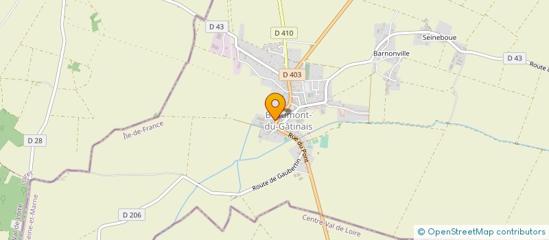 localisation de l'entreprise MADAME CASSANDRA GUENEGUAN  BEAUMONT-DU-GATINAIS