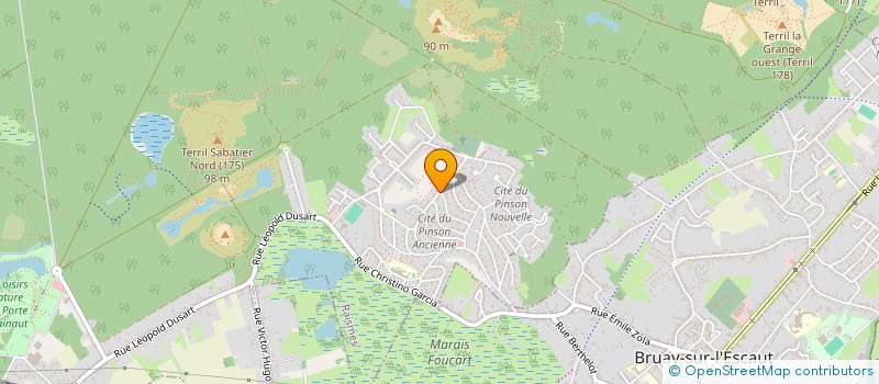 localisation de l'entreprise MADAME CASSANDRA HAUTCOEUR  RAISMES