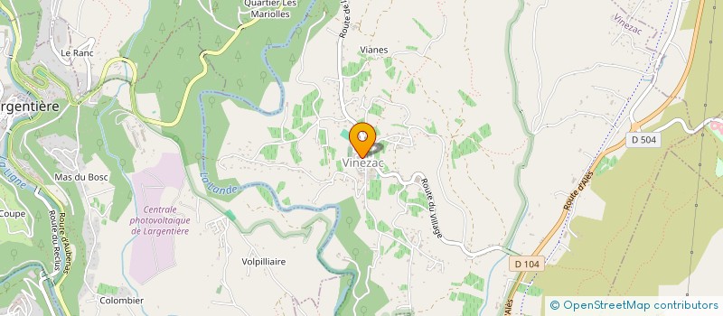 localisation de l'entreprise MADAME CASSANDRA HERVE  LE BRIGNON