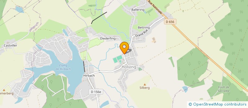 localisation de l'entreprise MADAME CASSANDRA HOFF  ERNESTVILLER