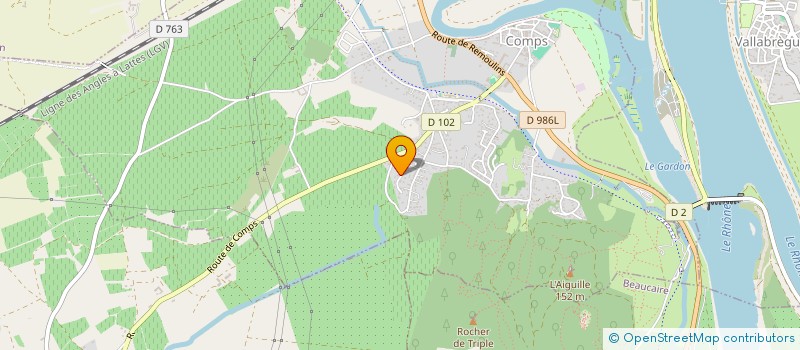 localisation de l'entreprise MADAME CASSANDRA HURELLE  COMPS