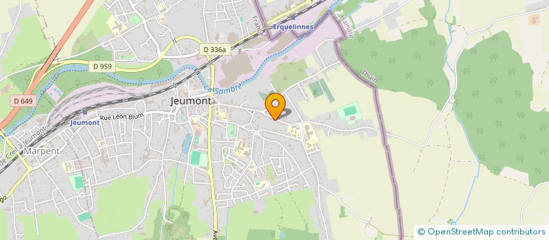 localisation de l'entreprise MADAME CASSANDRA JOFFROY à JEUMONT