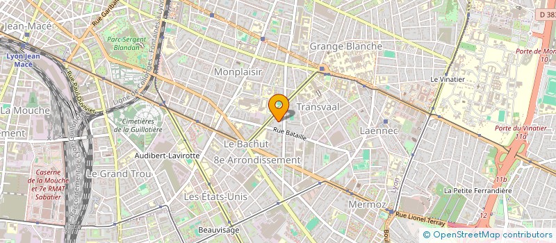 localisation de l'entreprise MADAME CASSANDRA LEGIER  LYON