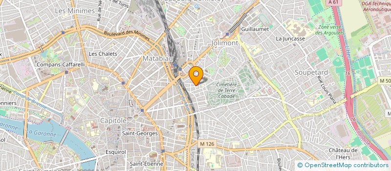 localisation de l'entreprise MADAME CASSANDRA LEROY  TOULOUSE