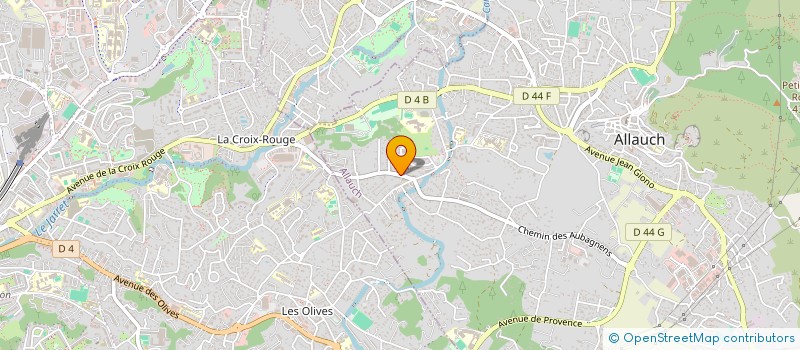 localisation de l'entreprise MADAME CASSANDRA LEVE  ALLAUCH