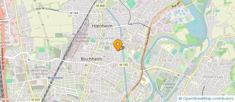 localisation de l'entreprise MADAME CASSANDRA LOBO à BISCHHEIM