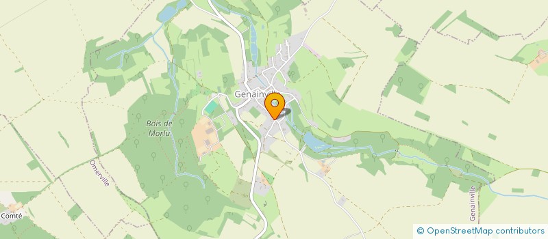 localisation de l'entreprise MADAME CASSANDRA LOPES CRESPO  GENAINVILLE