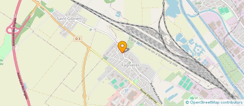 localisation de l'entreprise MADAME CASSANDRA LORENTIN  FAGNIERES