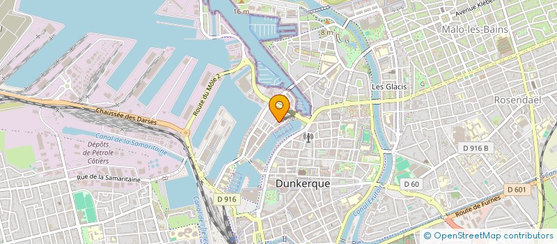 localisation de l'entreprise MADAME CASSANDRA LOVERGNE à DUNKERQUE