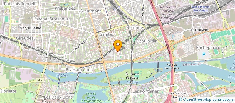 localisation de l'entreprise MADAME CASSANDRA MAISON  TOURS