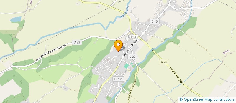 localisation de l'entreprise MADAME CASSANDRA MERIC  BERAT