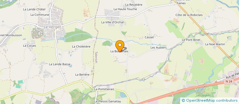 localisation de l'entreprise MADAME CASSANDRA METAYER  TALENSAC