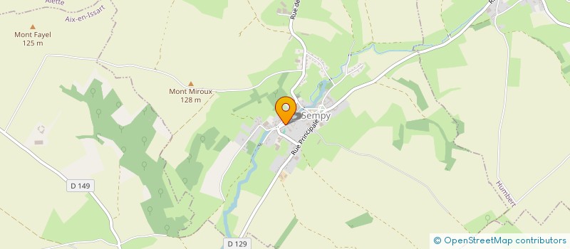 localisation de l'entreprise MADAME CASSANDRA MICHEL  SEMPY