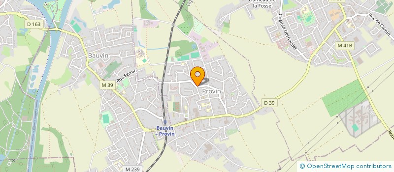 localisation de l'entreprise MADAME CASSANDRA MORAIS  PROVIN